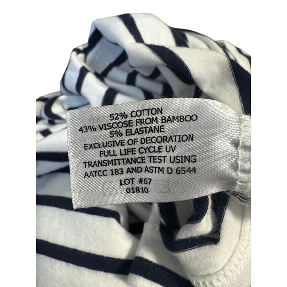 Coolibar Striped Long Sleeve Shirt UPF 50+ Sun Protection Women’s L - Picture 7 of 7